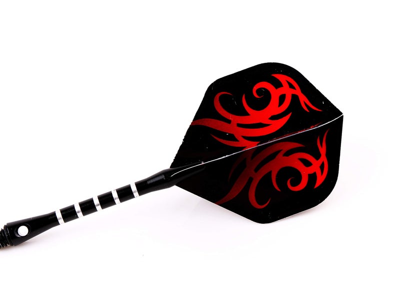 MaxMau Dart Flights,144 pcs Standard Shape Professional Flight Feather Replacement Tails Wing for Steel Tip and Soft Tip Darts - Image 3