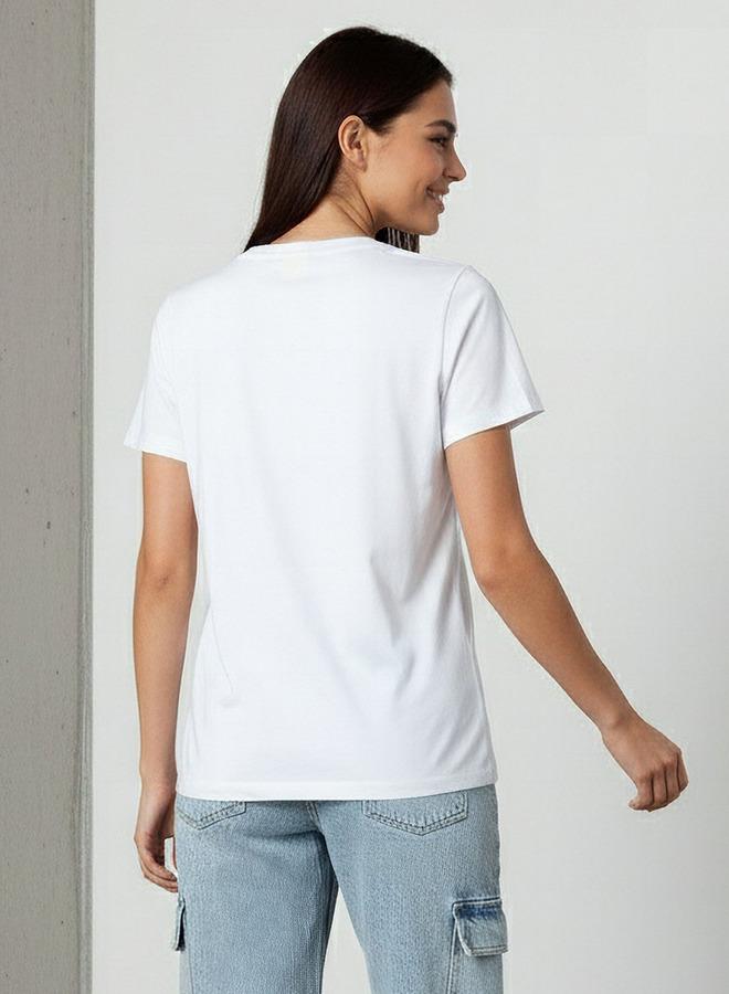 SP Characters Cotton T-shirt with Lilo and Stitch Print - Image 3