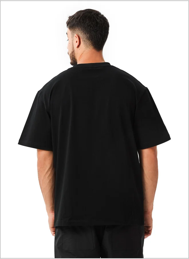 فريق تنجيم TANJIM SQUAD - SILENCE T-SHIRT BLACK