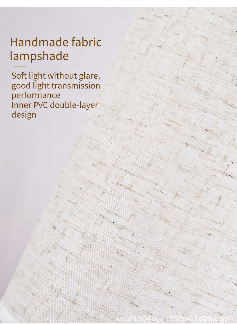 ARNOTEC - Brightness adjustable small table lamp USB port - LED wick wooden bedside lamp simple bedroom lamp linen lampshade mini table lamp night light bedside table lamp suitable for bedroom, living room, children - Image 1