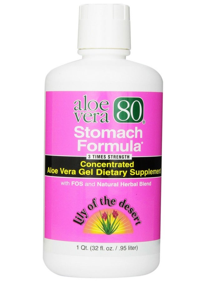 Lily Of the Desert Aloe 80 Organics Stomach Formula 32 Ounce  - Image 2