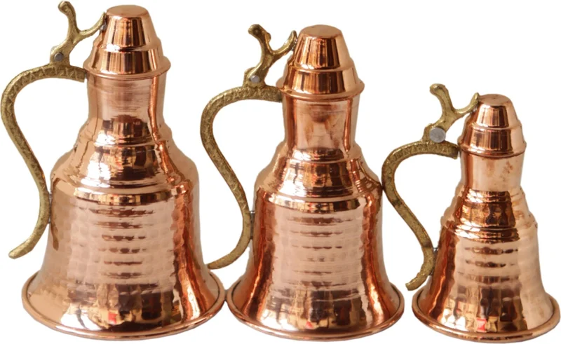 Antep Sepeti Antep Basket Copper Mini Jug Set