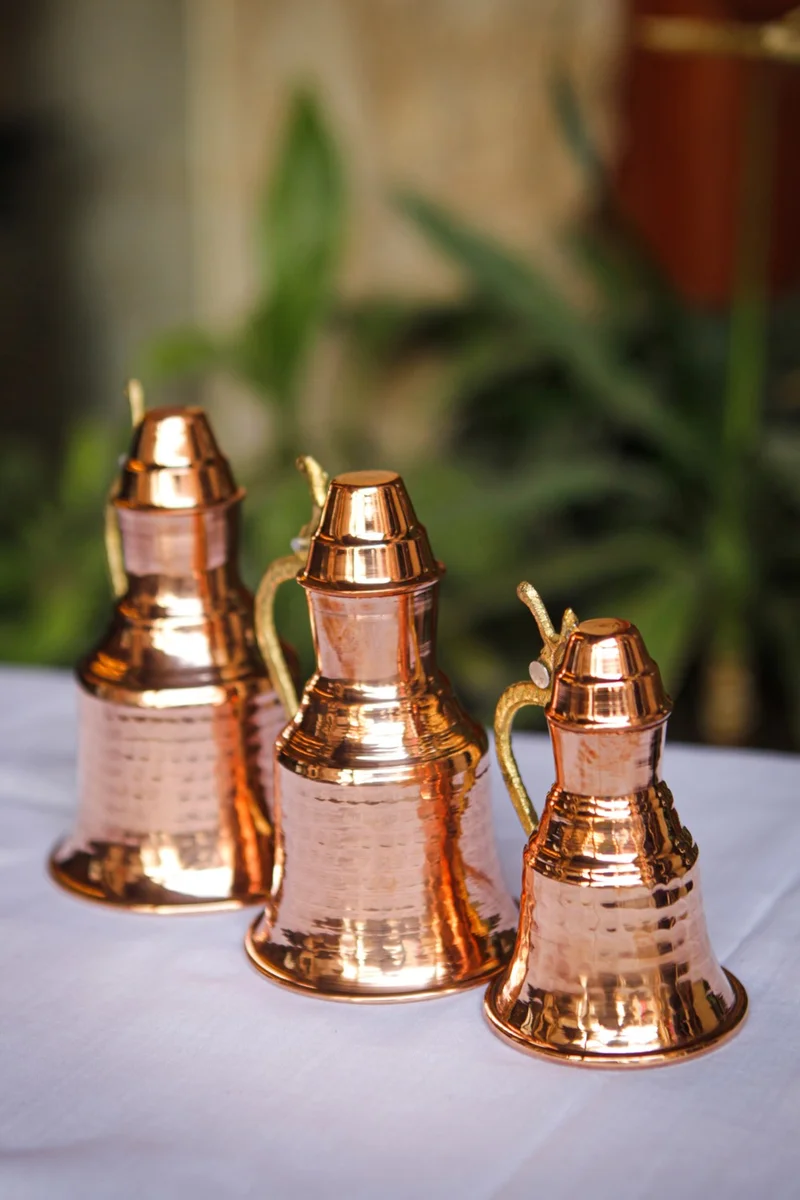 Antep Sepeti Antep Basket Copper Mini Jug Set