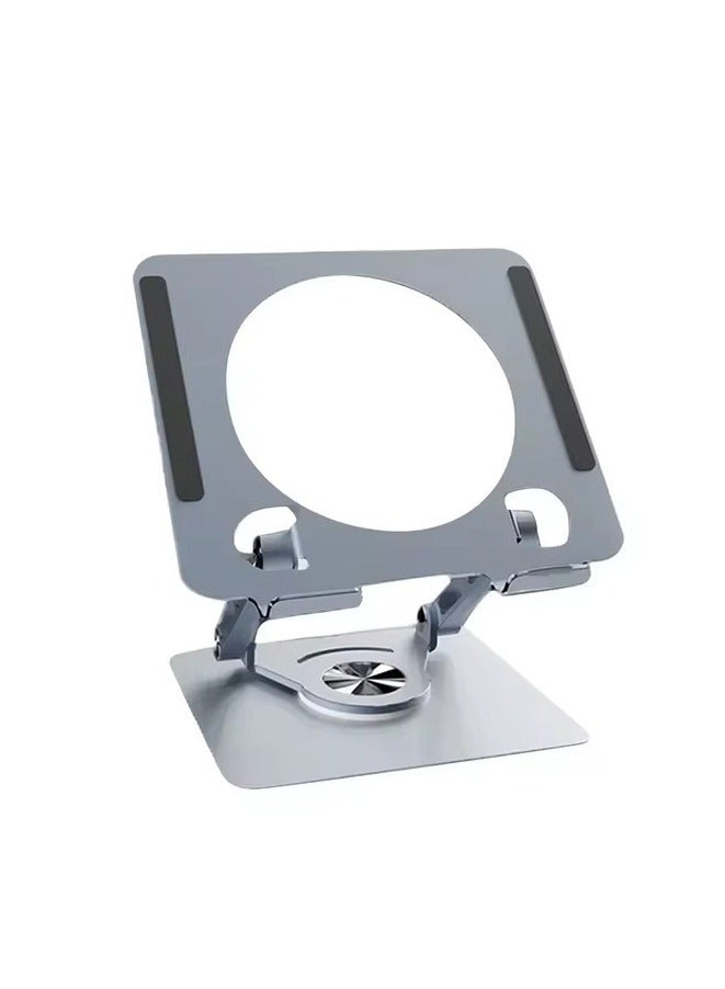 360 Rotation Foldable Cooling Bracket Support Tablet Holder Hollowed Adjustable Height for 4-13Inch Phone Tablet iPad Desk Stand  - Image 1