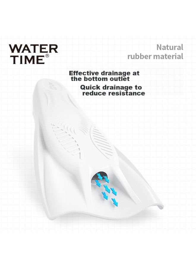 Watertime/shuichuan Adult Swimming Flippers, Children's Training Kickboard, Breaststroke Flippers, Freestyle Silicone Flippers, Xxxs - Image 4