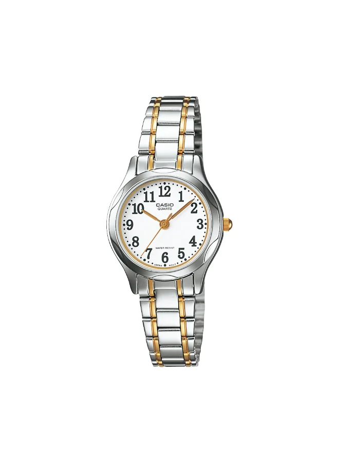 CASIO Women's Stainless Steel Analog Watch LTP-1275SG-7B - 25 mm