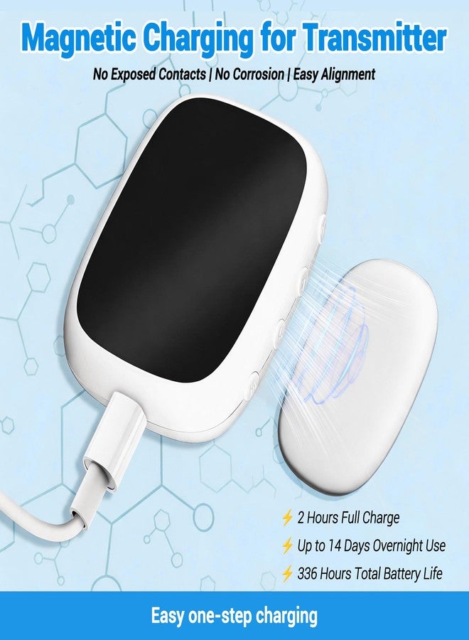 Zexyvor Wireless Bedwetting Alarm for Boys and Girls USB-C Rechargeable, High Sensitivity, Triple Alert with Flashing Light, Loud Sound, Vibration, Pee Alarm, Bedwetting Solutions, Night Time Potty Training - Image 5