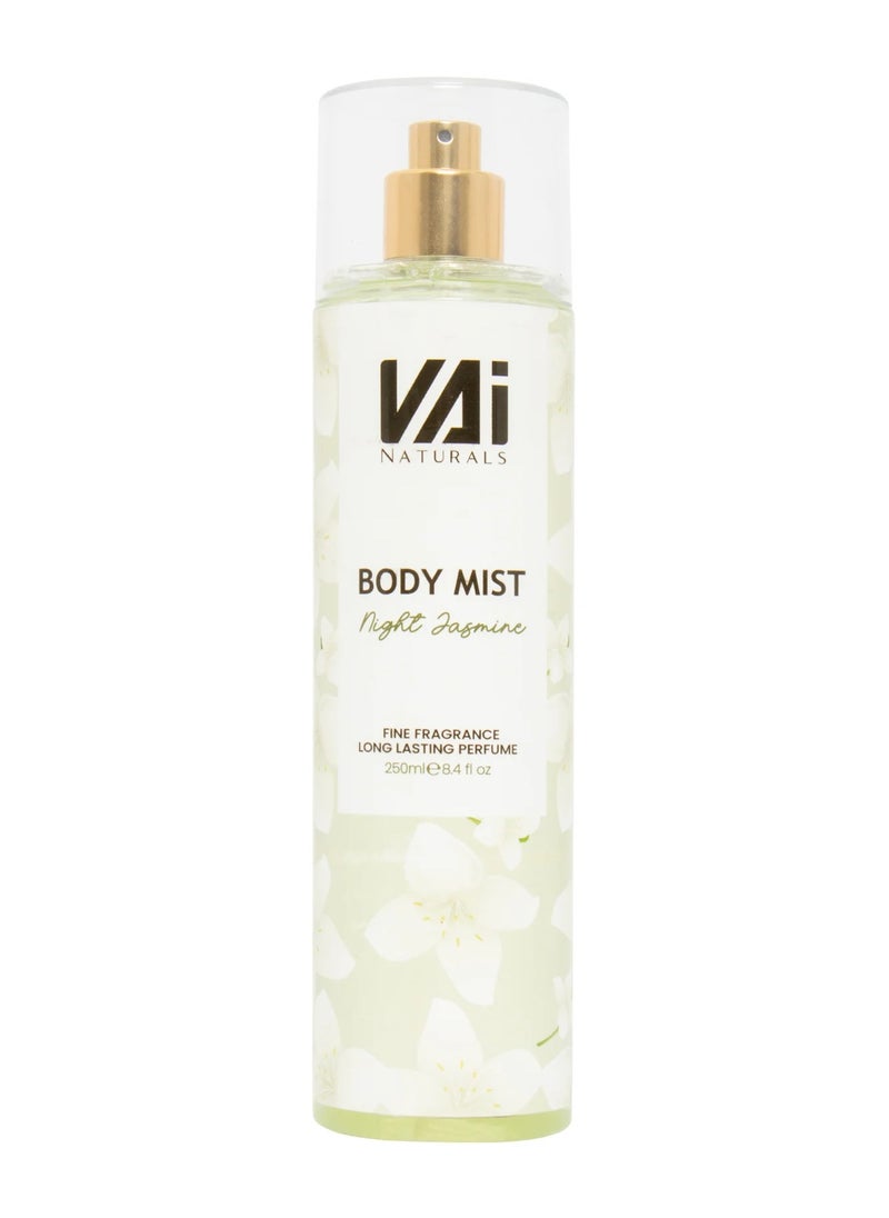 VAI Naturals Jasmine Nights Body Mist 250ml  - Image 1