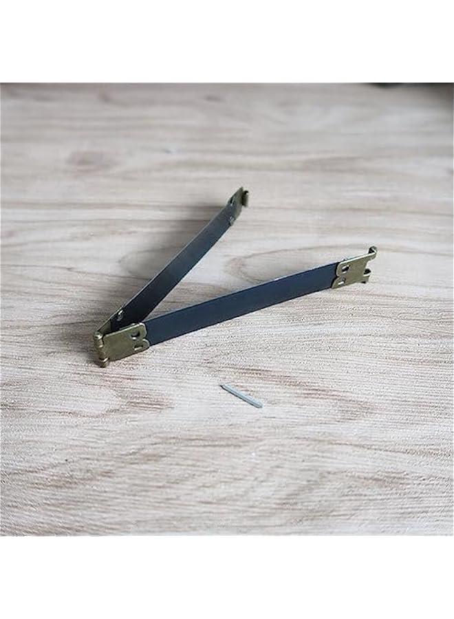 Internal Flex Purse Frame 10PCS 12cm DIY Spring Clips Flex Frames Handbag Hinges Clip Metal Internal Flex Frames for Coin Bag Purse Wallet DIY Craft  - Image 5