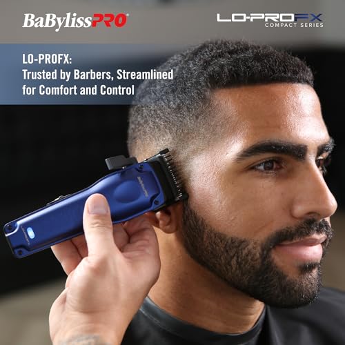 BaBylissPRO High-Performance LO-PROFX Compact Clipper for Hair - Image 4