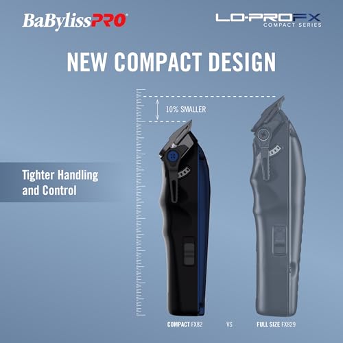 BaBylissPRO High-Performance LO-PROFX Compact Clipper for Hair - Image 5