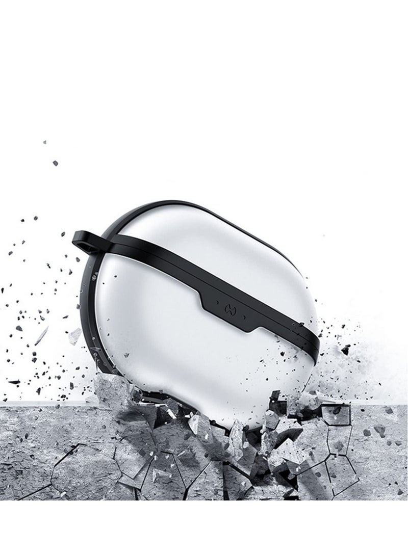 سماعة غطاء متوافق مع هواوي FreeBuds برو سماعة غطاء مقاوم للصدمات سيليكون كيس الهواء غطاء شفاف - Image 5