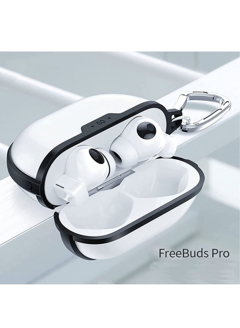 سماعة غطاء متوافق مع هواوي FreeBuds برو سماعة غطاء مقاوم للصدمات سيليكون كيس الهواء غطاء شفاف - Image 1