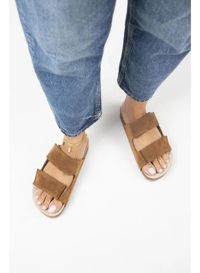 Manijero  Vina Genuine Leather strap Slip-On Sandal. for Women | Best Price UAE