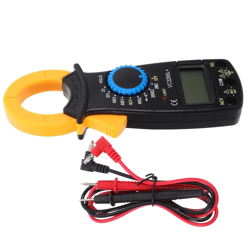 Healeved Clamp Multimeter 3266l Digital Electrical Tester with Ammeter Ohmmeter Volt Tester for Ac/dc Current Measurement Industrial and Household Use - Image 1