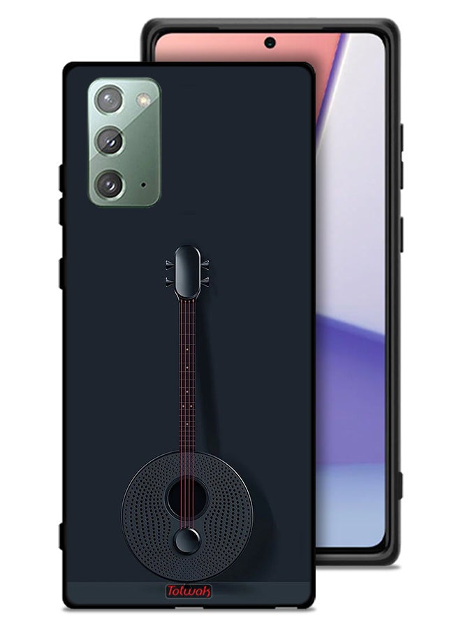 Tolwak Samsung Galaxy Note 20 5G Protective Case Cover Guitar - Image 1