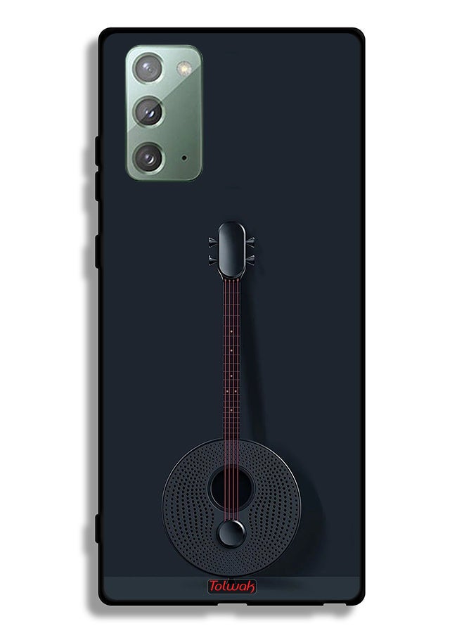 Tolwak Samsung Galaxy Note 20 5G Protective Case Cover Guitar - Image 2