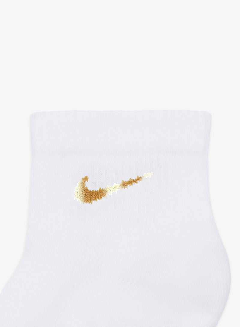 Nike 3-Pack Everyday Elevated Ankle Socks - Image 4
