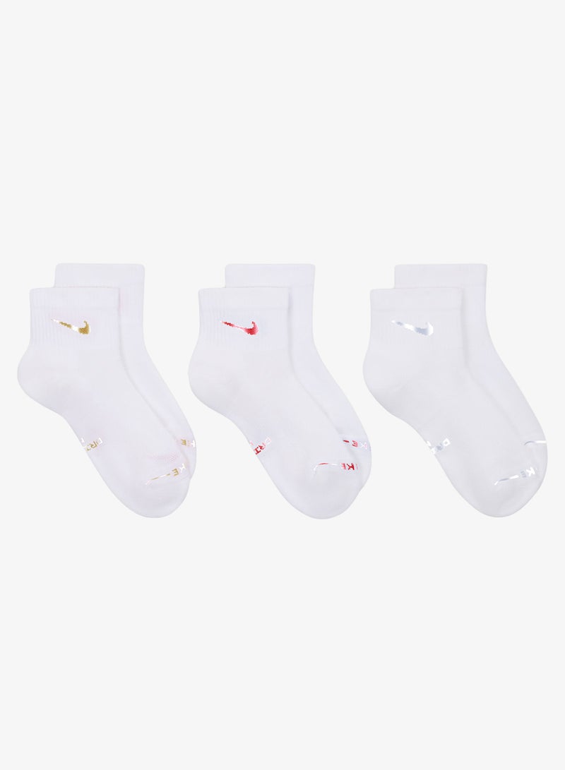 Nike 3-Pack Everyday Elevated Ankle Socks - Image 1