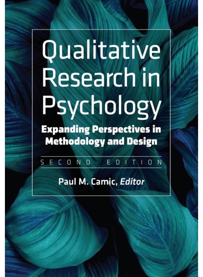 Qualitative Research in Psychology Expanding Perspectives in Methodology and Design - Paperback