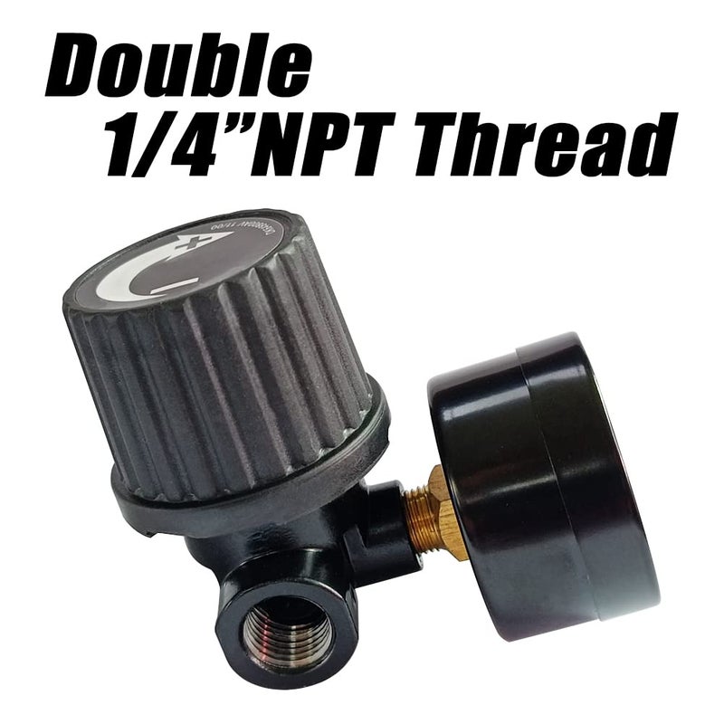 Qolekog 1/4"NPT Replacement Air Pressure Regulator For air compressor - Image 2