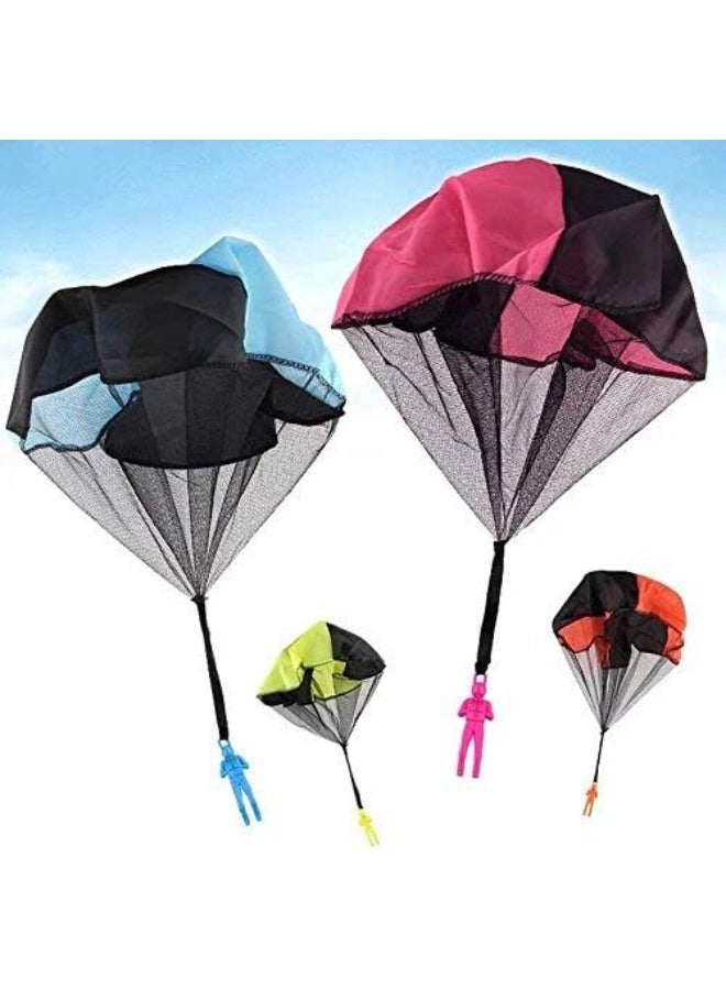GUDOO 4PCS Set Tangle Parachute Figures Hand Throw Soliders Square Outdoor Children's Flying Toys | No Strin  - Image 3