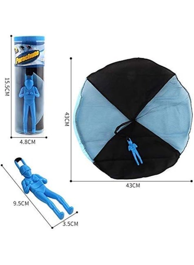GUDOO 4PCS Set Tangle Parachute Figures Hand Throw Soliders Square Outdoor Children's Flying Toys | No Strin  - Image 2