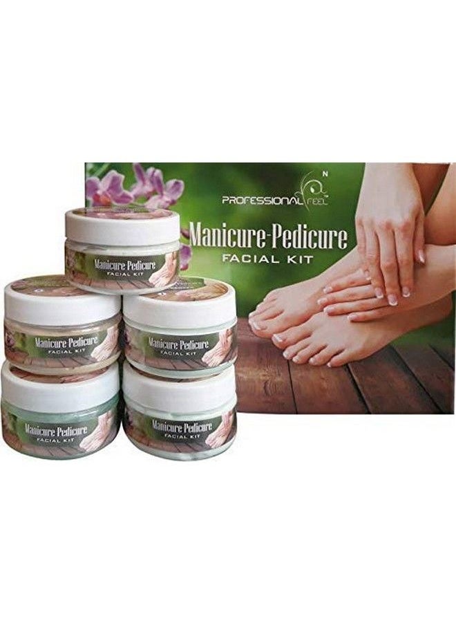 professional feel - Manicure Pedicure Facial Kit For Men & Women Glowing Skin Care Treatment/Instant Glow Care For Beauty Radiance Booster Facial Foam All Skin Types ( Manicure Padicure 250G) - Image 1