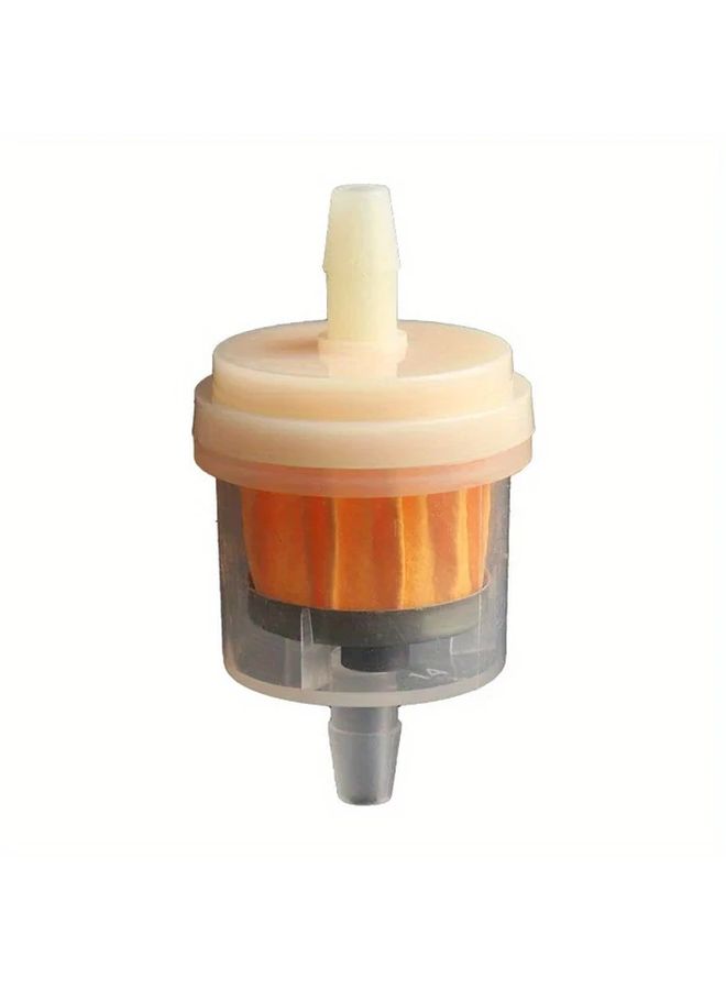 6 Pack Universal Motorcycle Fuel Filter High Flow Inline Oil Gas Filter For Carburettor Engines - Image 2
