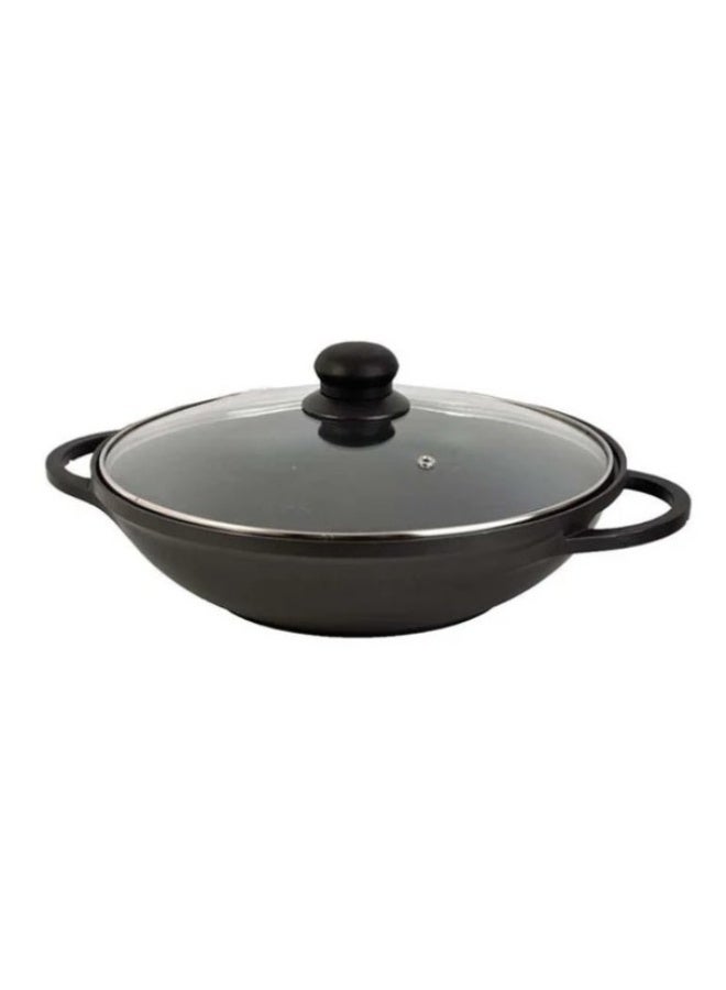 Deep Frying Pan made of high quality and durable cast iron - Image 1