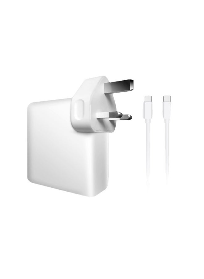 Generic - Gallium Nitride PD100W Fast Charge For Apple Laptop Charger Macbook Power Adapter-Color:Pd100w Without Cable-Specifications:Australian Regulations - Image 1
