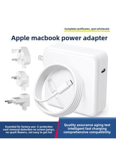 Gallium Nitride PD100W Fast Charge For Apple Laptop Charger Macbook Power Adapter-Color:Pd100w Without Cable-Specifications:Australian Regulations