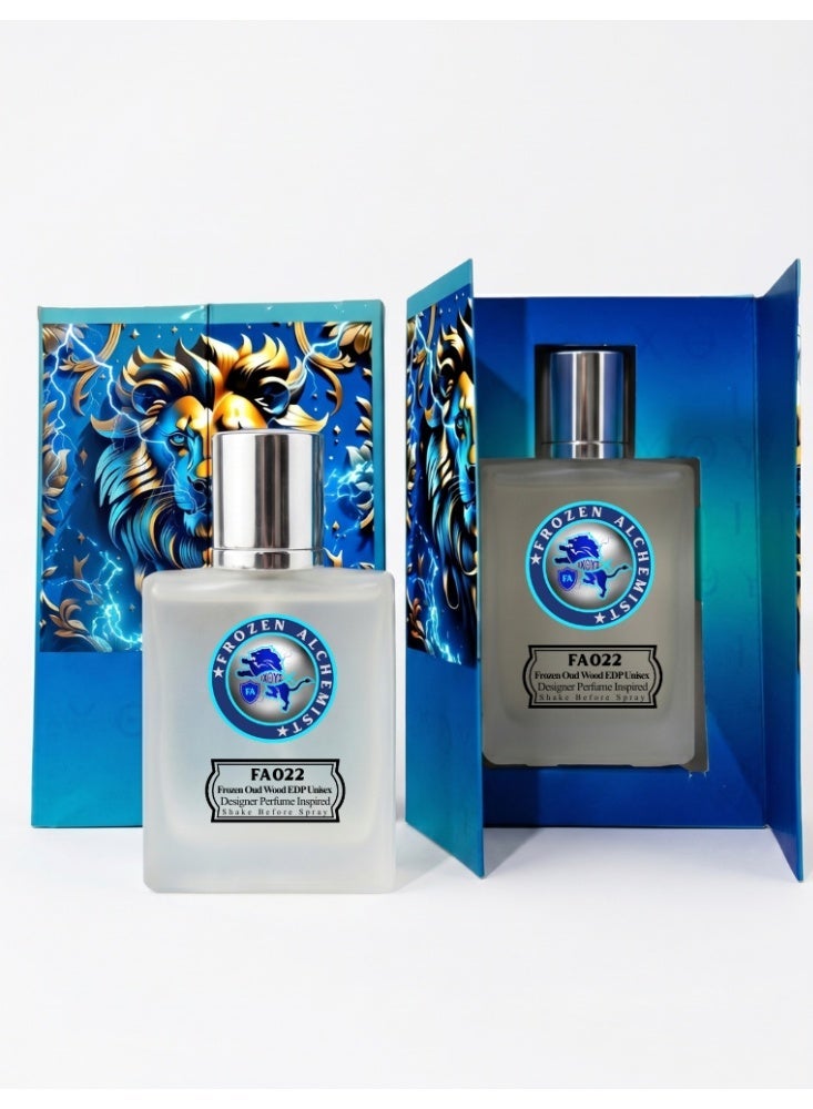 Frozen Alchemist Frozen Oud Wood (FA022) Eau De Parfum For Men & Women 100ml | Long Lasting Oud Woody Spicy Fragrance | Inspiration By TF's - Image 1