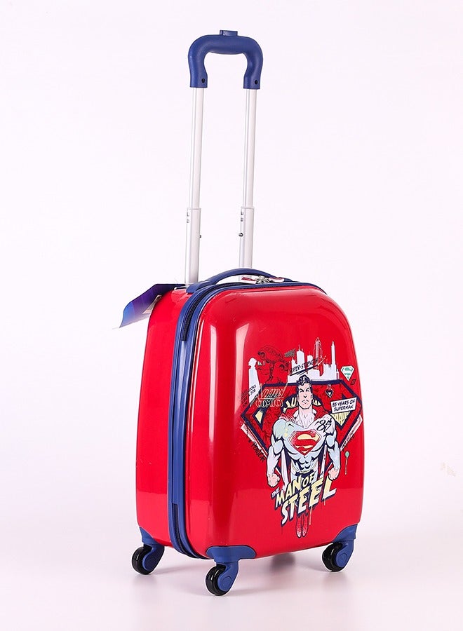 Warner Bros حقيبة وارنر براذرز سوبرمان للأطفال مع ملصقات قابلة لإعادة الاستخدام مقاس 18 بوصة - Image 3