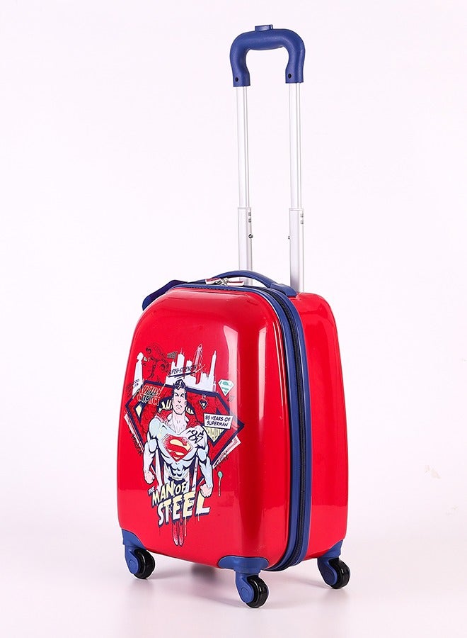 Warner Bros حقيبة وارنر براذرز سوبرمان للأطفال مع ملصقات قابلة لإعادة الاستخدام مقاس 18 بوصة - Image 2