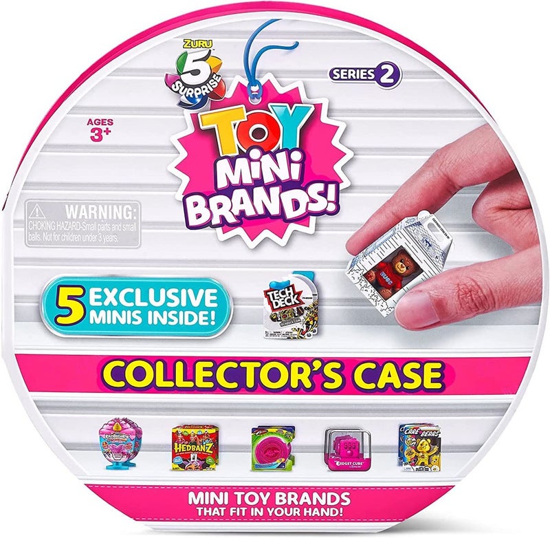 5 Surprise Toy Mini Brands Series 2 Collector's Case Store & Display 30 Minis with 5 Exclusive Minis by ZURU - Image 1