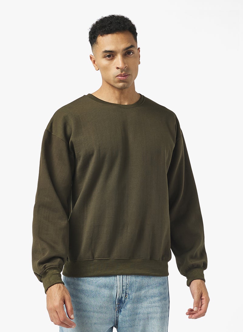 سفنتي فايف بيسيكس بلوزة قطنية واسعة أساسية - Image 1