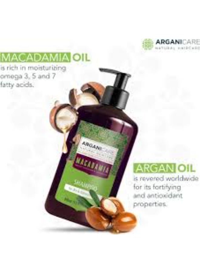 Arganicare Macadamia Shampoo 400ml - Image 2