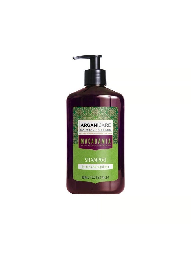 Arganicare Macadamia Shampoo 400ml - Image 1