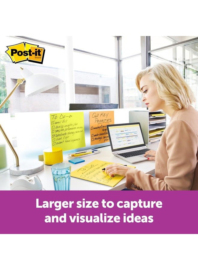 Post-it Super Sticky Big Notes, 11 in x 11 in, 1 Pad, 30 Sheets/Pad (BN11) - Image 2
