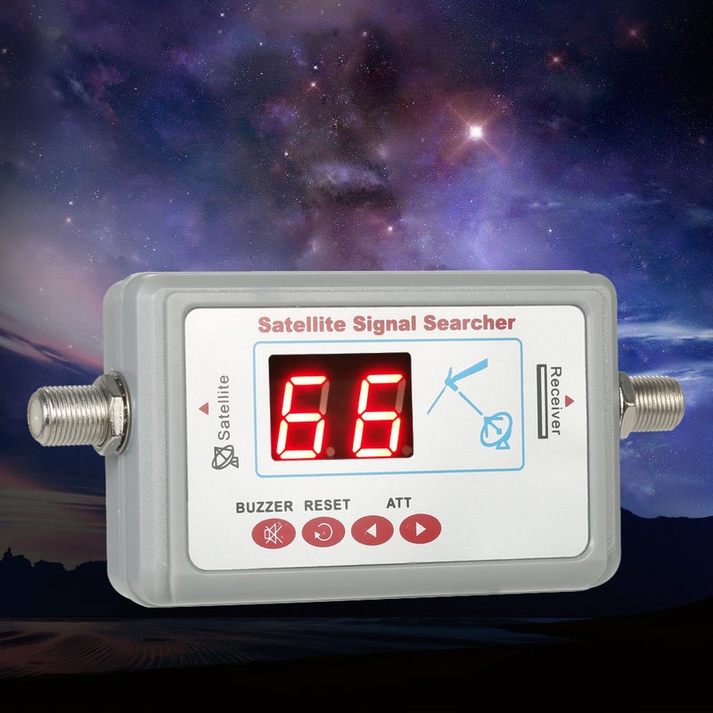 Digital Satellite Signal Finder Meter Mini Satellite Finder with Buzzer - Image 3