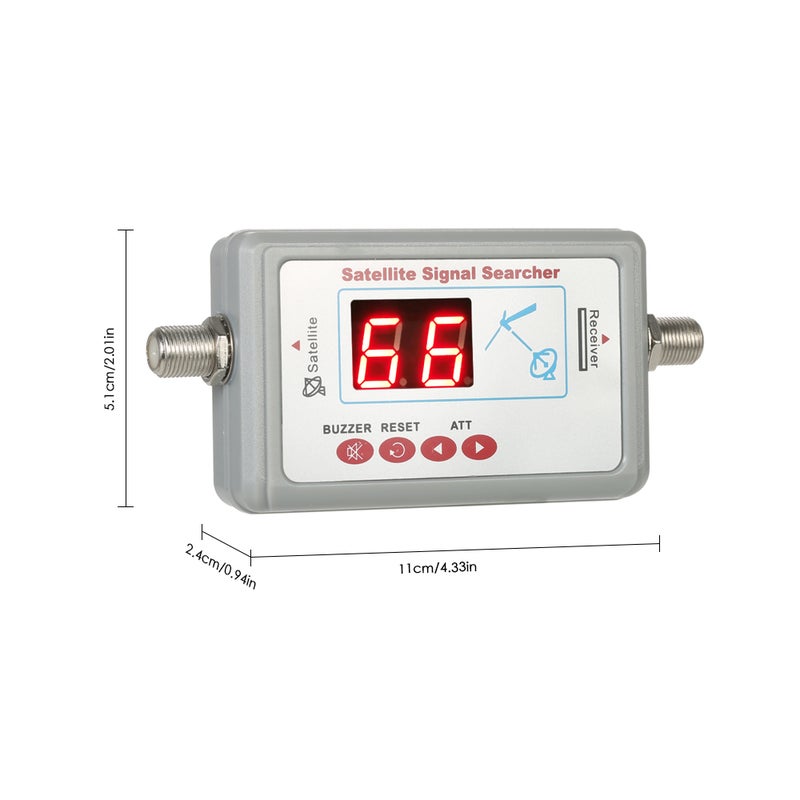 Digital Satellite Signal Finder Meter Mini Satellite Finder with Buzzer - Image 5