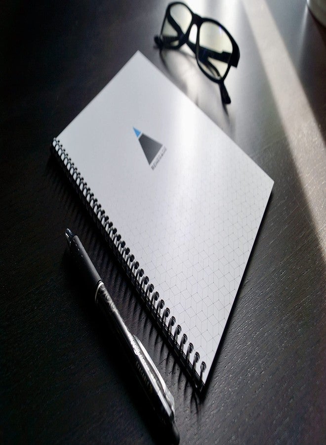 TerraSlate Renegade Reusable Notebook + Planner Pages and 1 Pilot Frixion Erasable Pen Size 6" x 8.75" - Image 3