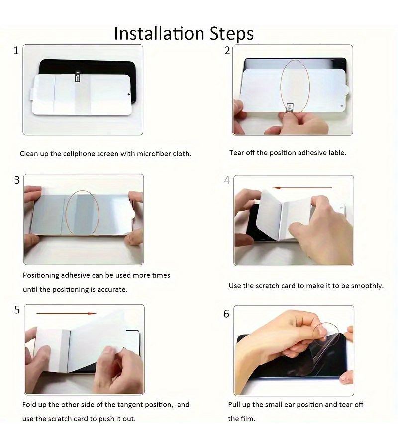 Screen Protector For Samsung Galaxy Z Flip 6 HD Clear Soft TPU Film Anti Scratch - Image 5