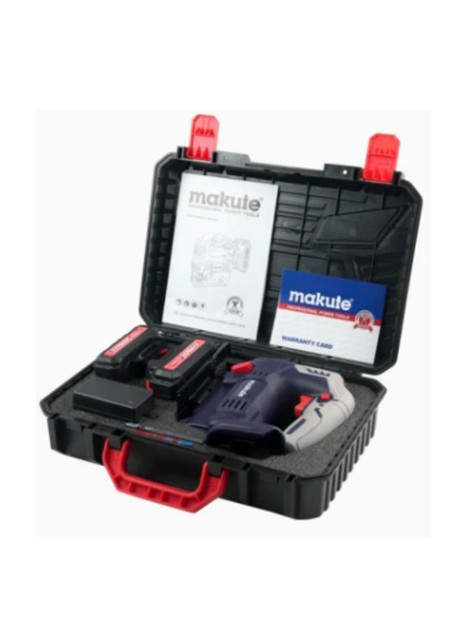 makute 20V Cordless Portable Jig Saw  Wood Metal Cutter Sawing Machine  for Various Cutting and Trimming Tasks (CJS6501-2BL)  - Image 5