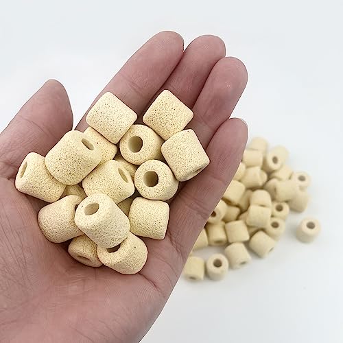 PULACO Aquarium Ceramic Ring, Filter Media for Fish Tank, Pond Filter, 1LB - Image 4