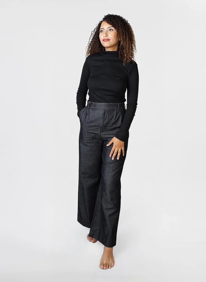 Jimmy Le Bond High Waist Wide Leg Jeans Pants