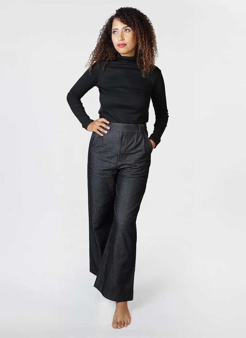 Jimmy Le Bond High Waist Wide Leg Jeans Pants