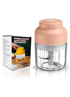 Generic Chopper  Electric Garlic Machine 250ML Mini Chopper 3 Blades  - Image 1