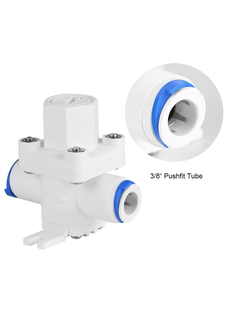 SYOSI - 3/8 Pushfit Tube Reducing Valve,Plastic Pressure Relief Regulator Reducing Valve Filter Protection RO Water System - Image 1
